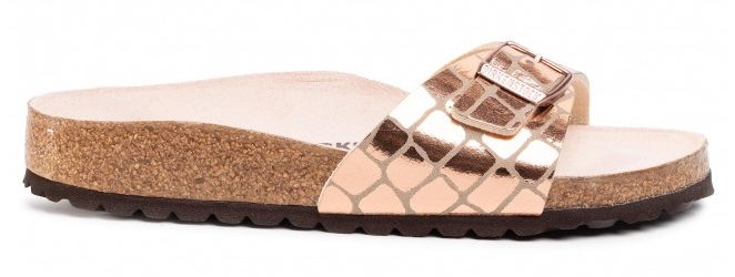 birkenstock gizeh gator gleam copper