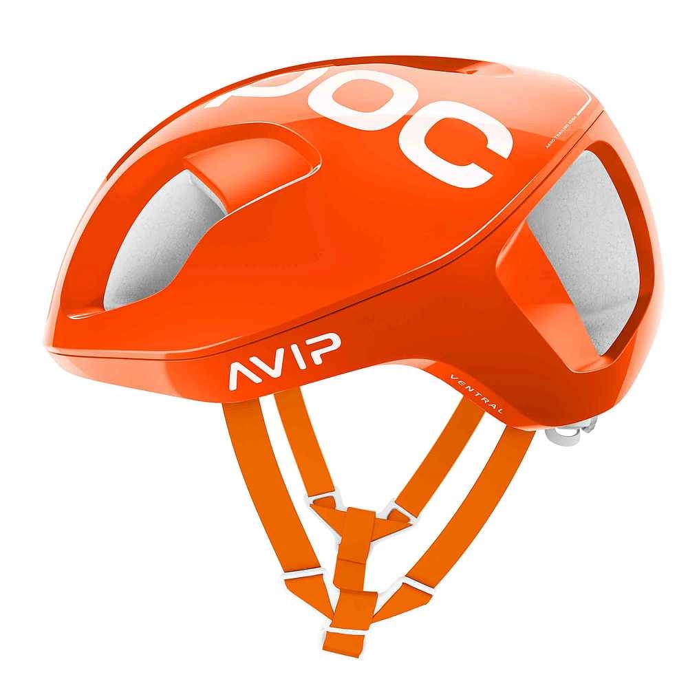 POC Kask rowerowy szosowy Ventral SPIN Orange